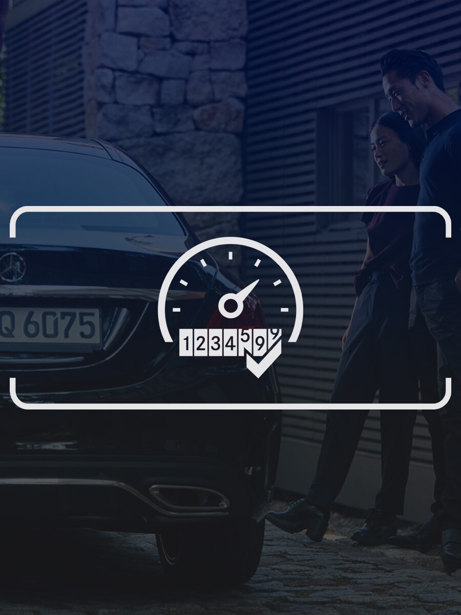 Vitt ikon av kilometerräknare