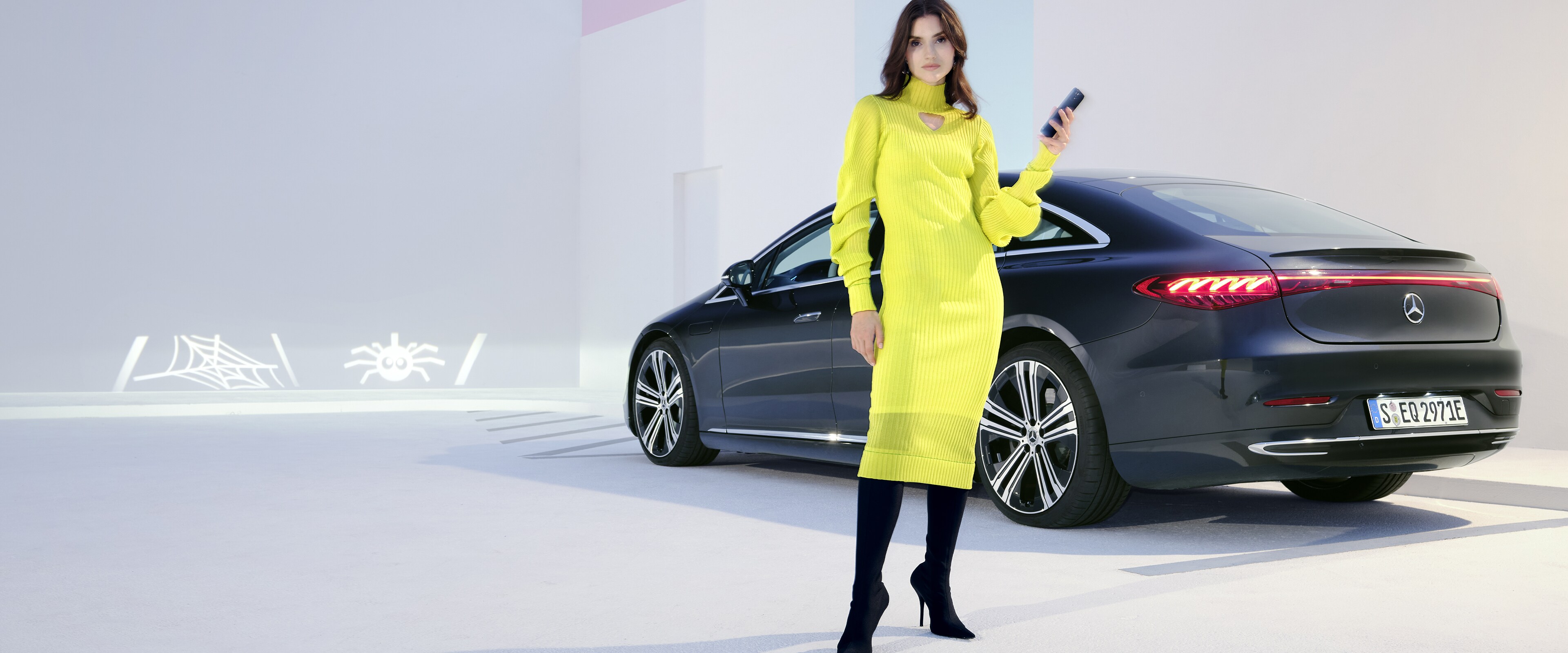 Digitala tjänster Säkerhet och GUARD 360° från Mercedes-Benz.