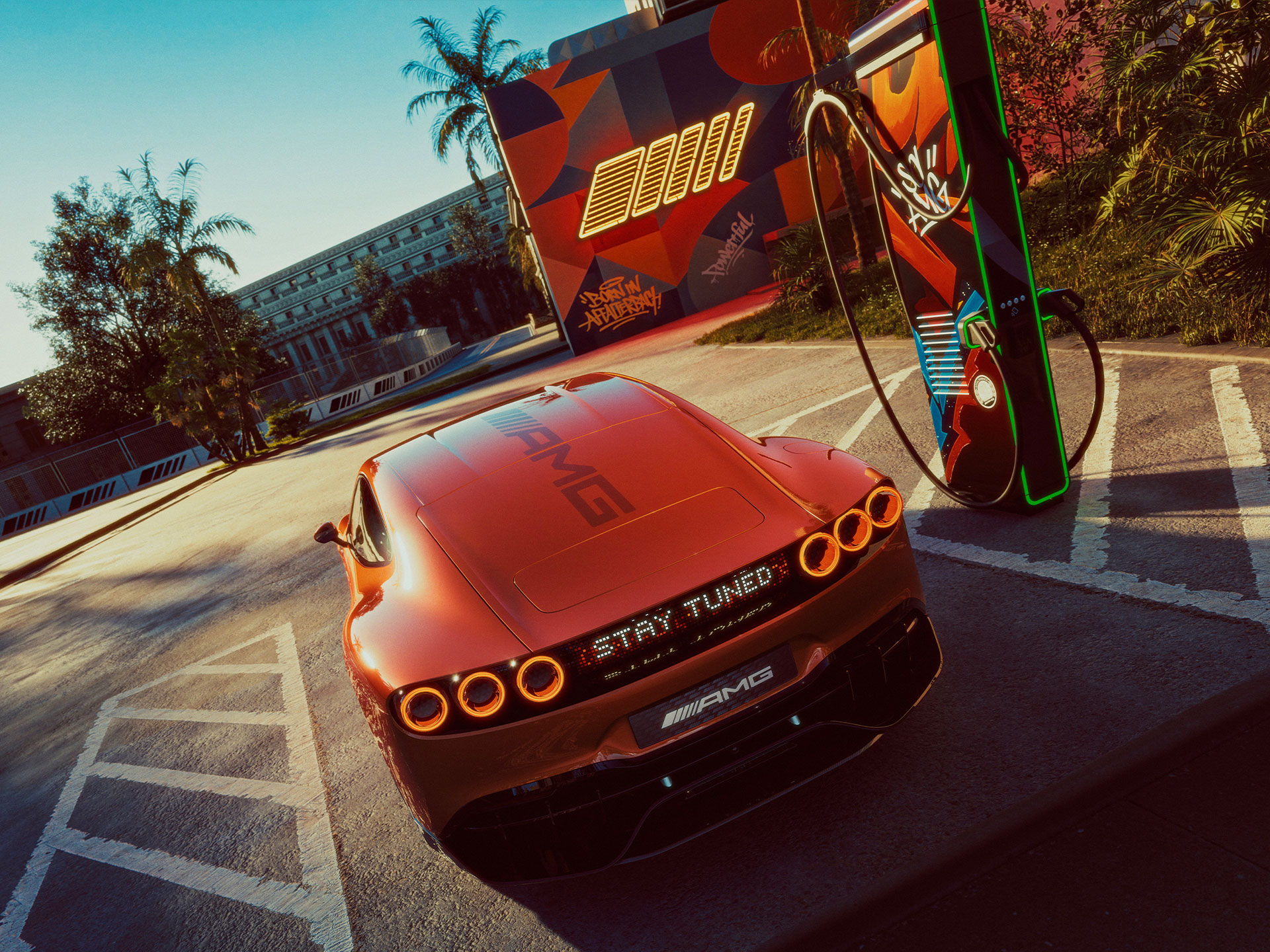 Hyper-snabb laddning | AMG.EA | Mercedes-AMG Hyper-snabb laddning i CONCEPT AMG GT XX med AMG.EA från Mercedes-AMG.