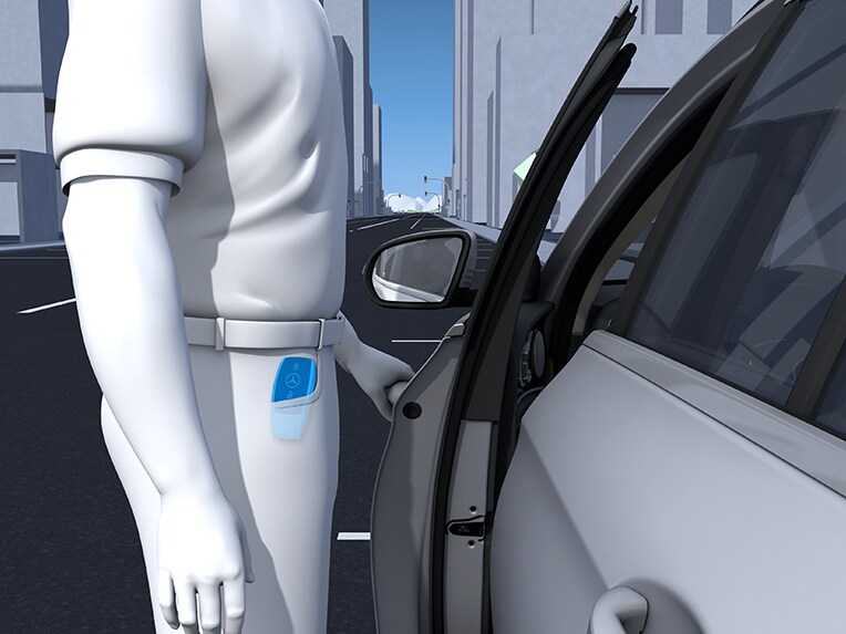 KEYLESS-GO i A-Klass.