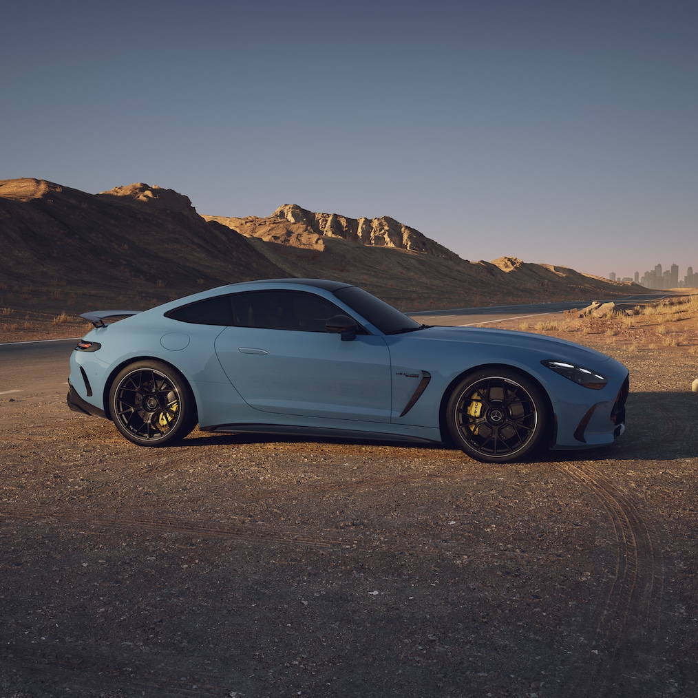 Tillval från utbudet av MANUFAKTUR för GT Coupé från Mercedes-AMG.