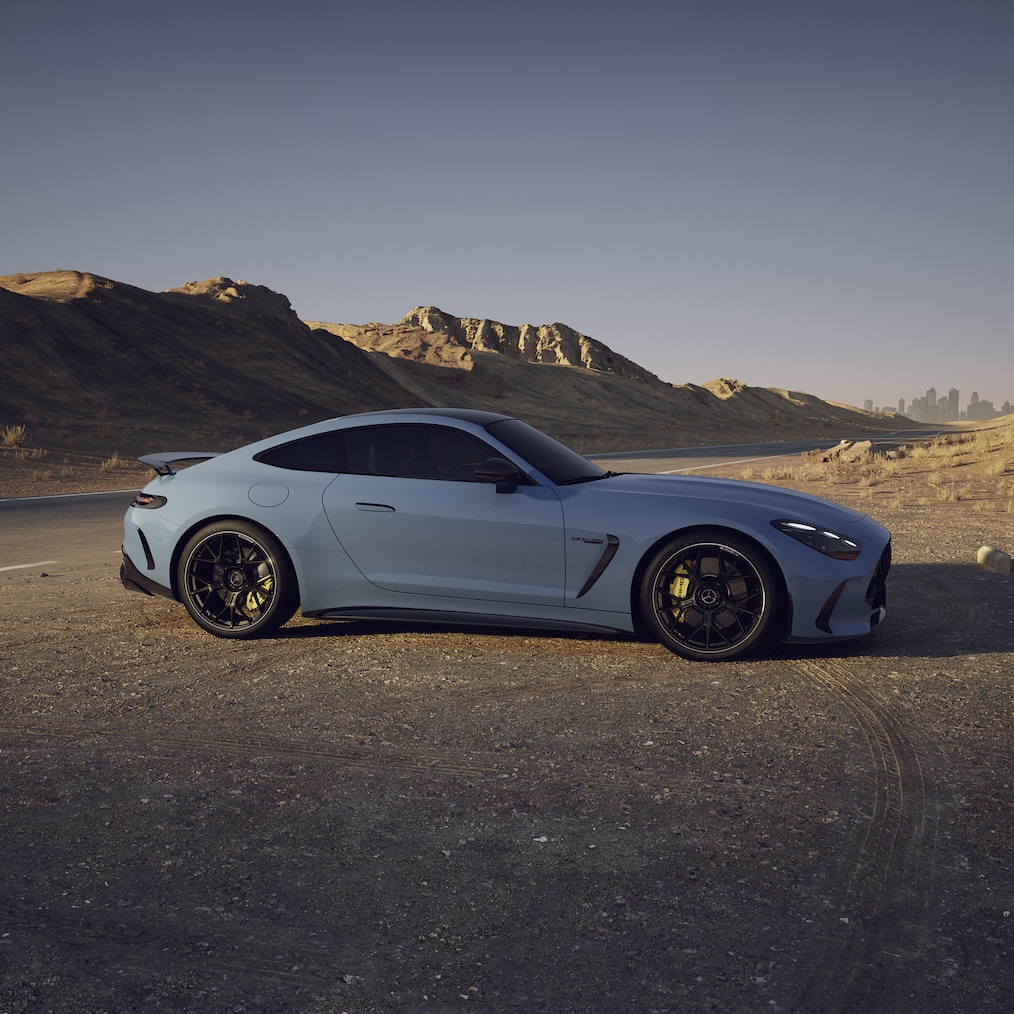 Tillval från utbudet av MANUFAKTUR för GT Coupé från Mercedes-AMG.