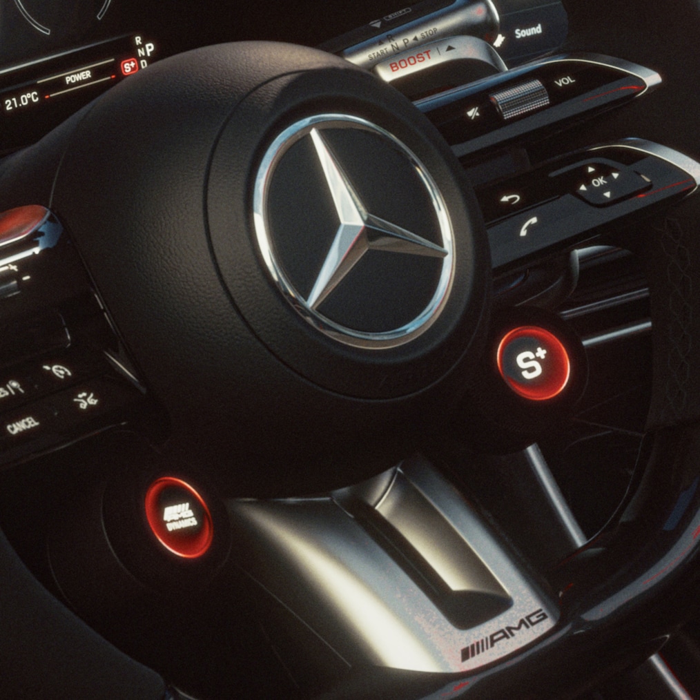 AMGFORCE Sports+ i Mercedes-AMG GT 53 SUV.
