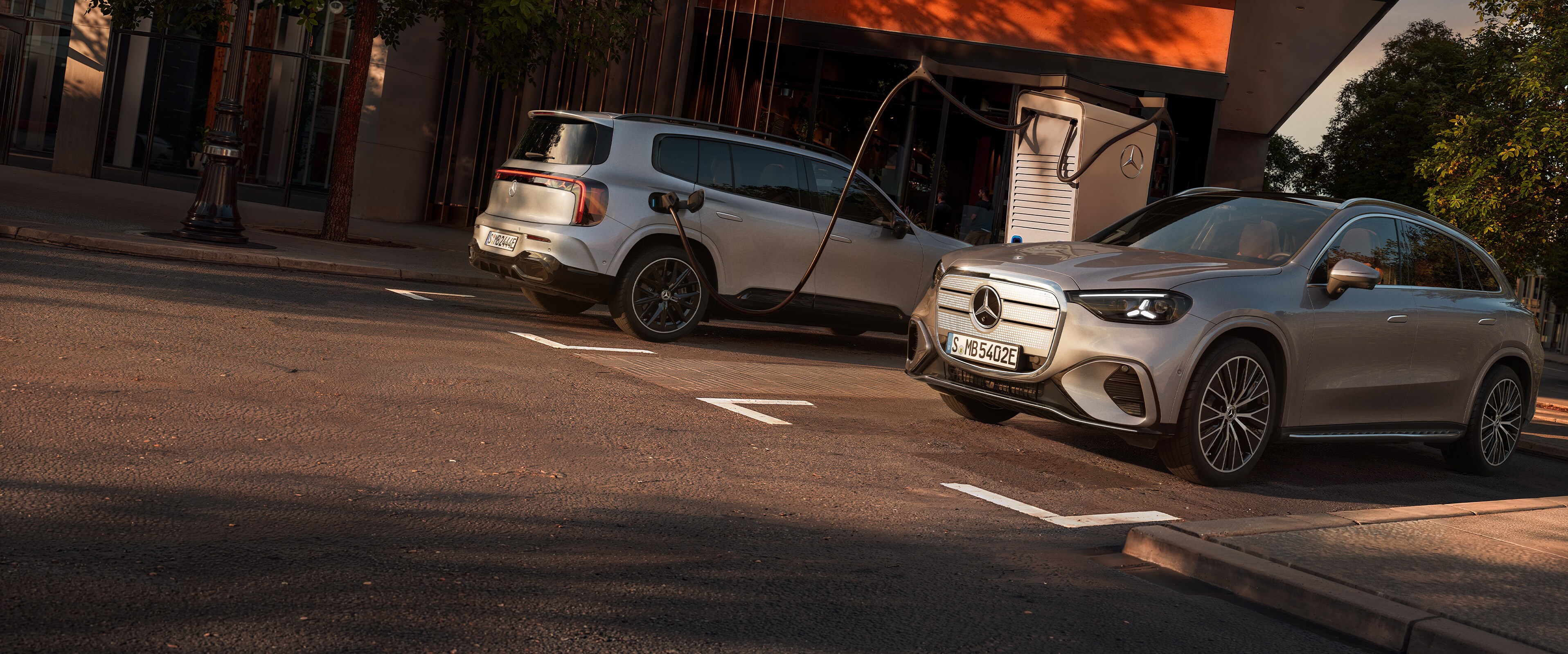 Elbilar från Mercedes-Benz.