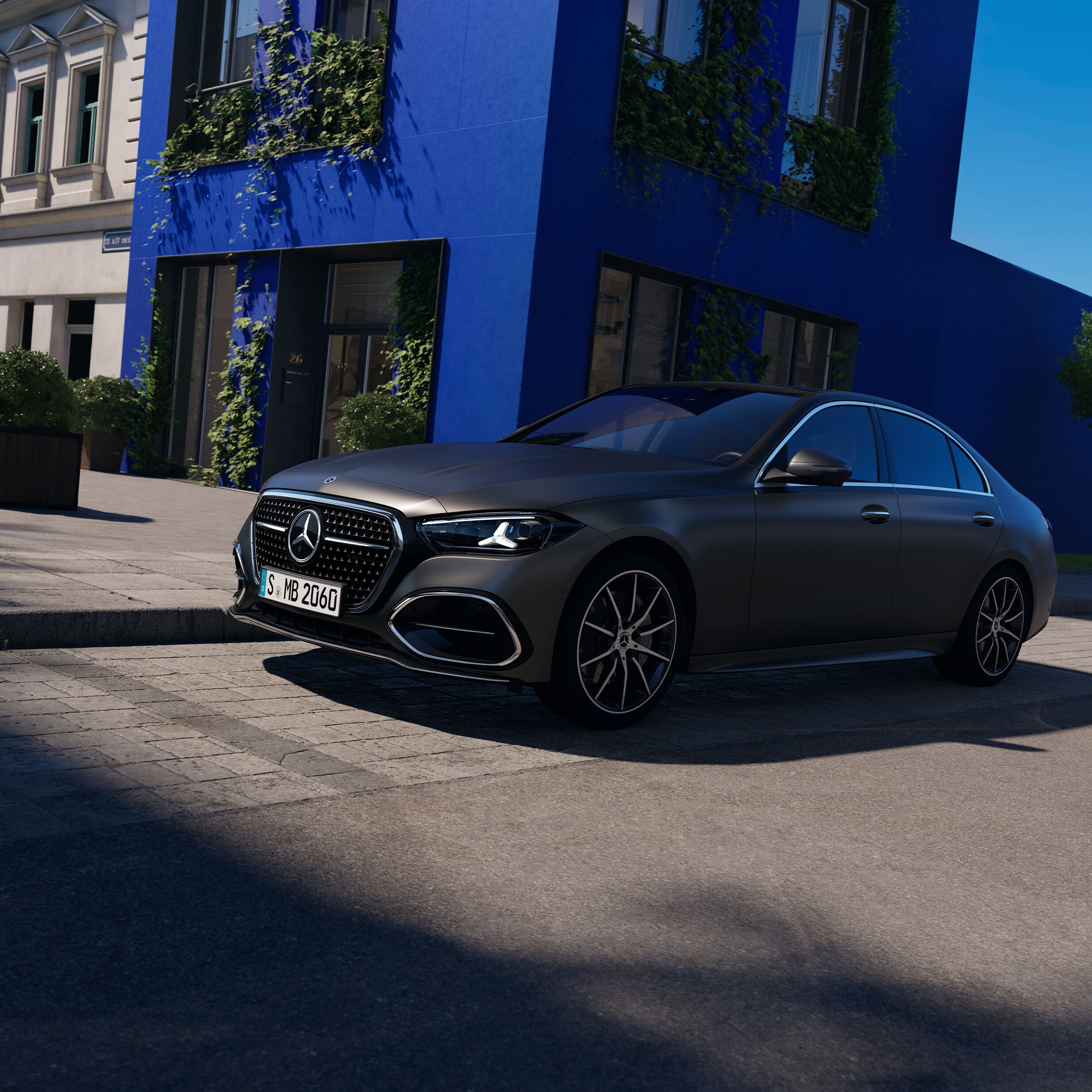 Exteriören på nya C-Klass Sedan från Mercedes-Benz.