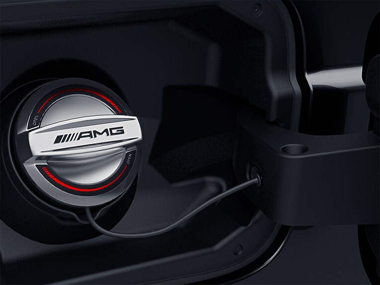 AMG-tanklocket till Mercedes-AMG C-Klass Sedan.