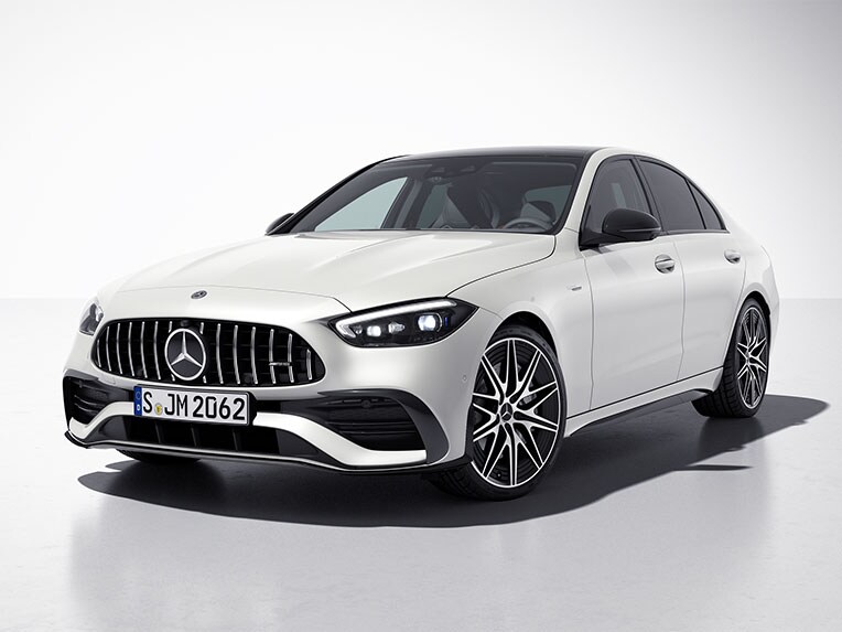 AMG-stylingpaketet på Mercedes-AMG C 43 4MATIC Sedan.