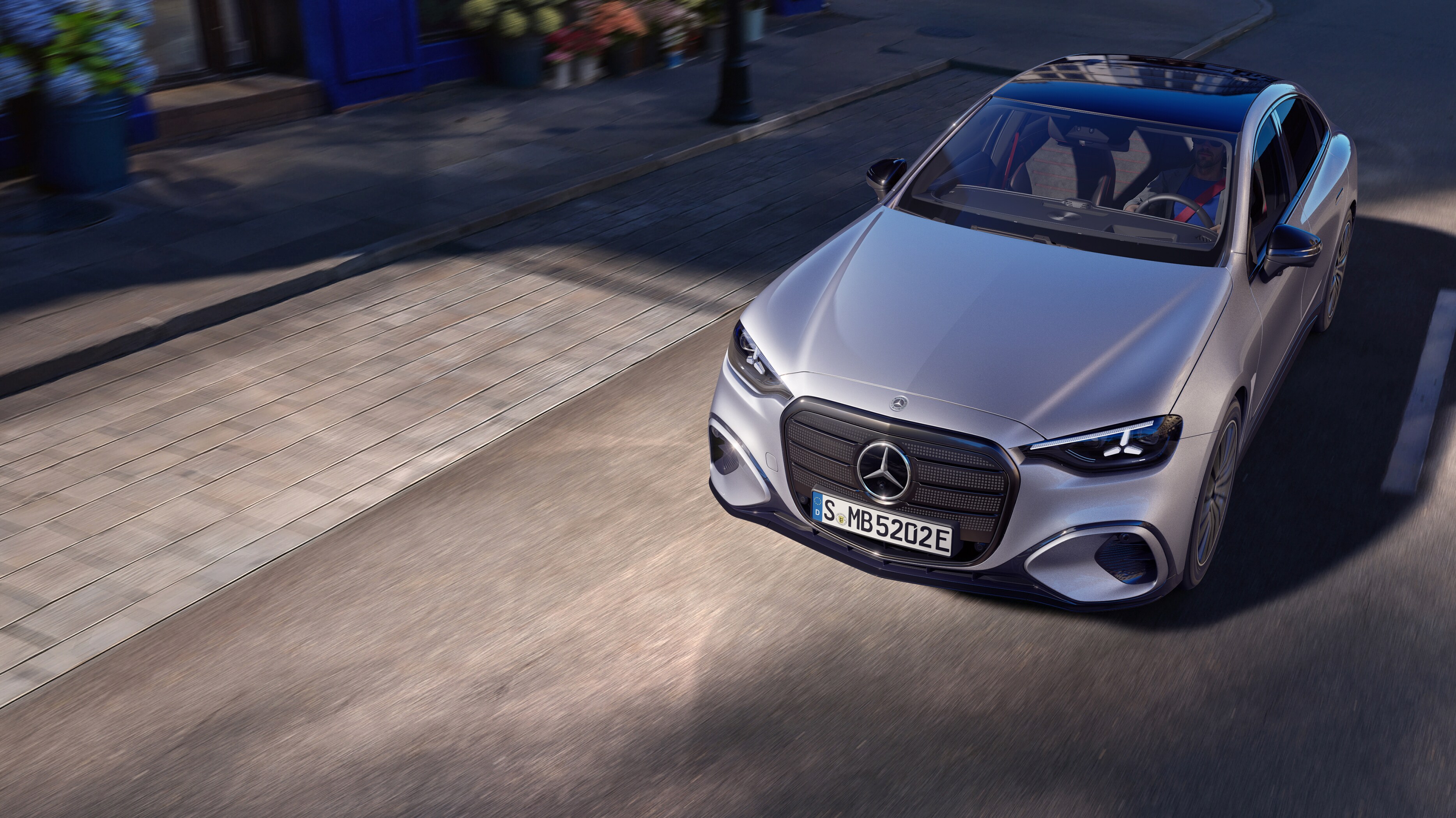 Den helt nya elektriska C-klass från Mercedes-Benz.