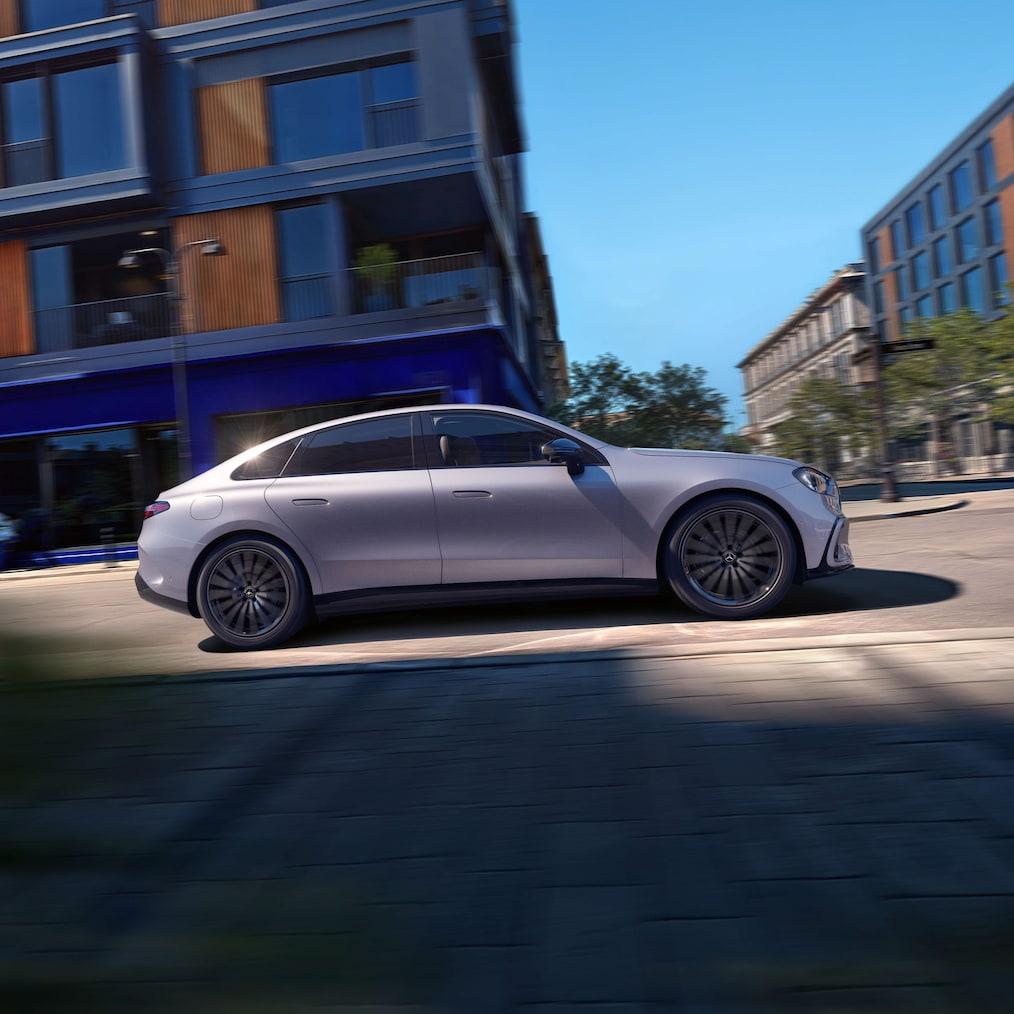 Agilitets- och komfortpaketet till helt nya elektriska C-Klass från Mercedes-Benz.