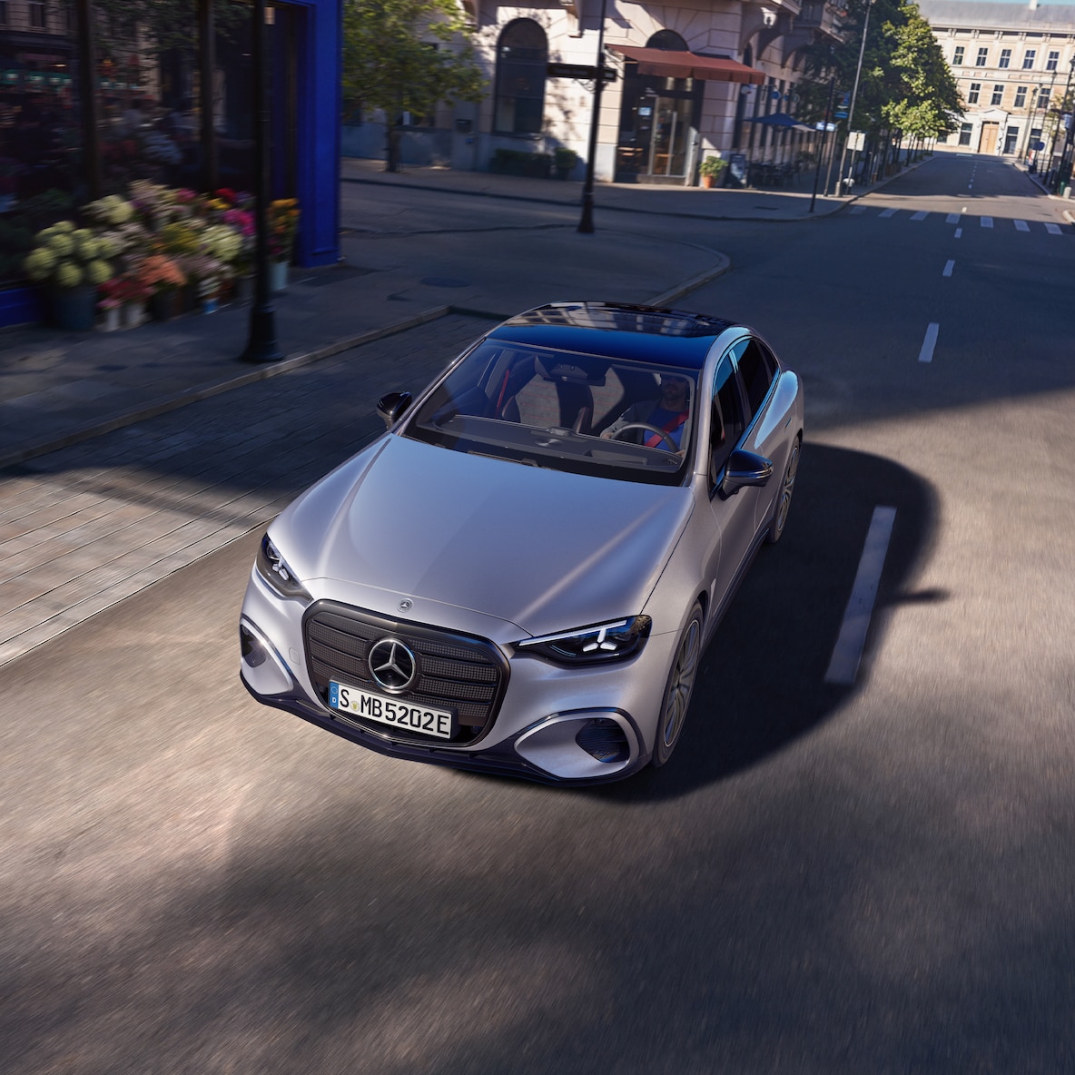 Den helt nya elektriska C-klass från Mercedes-Benz.
