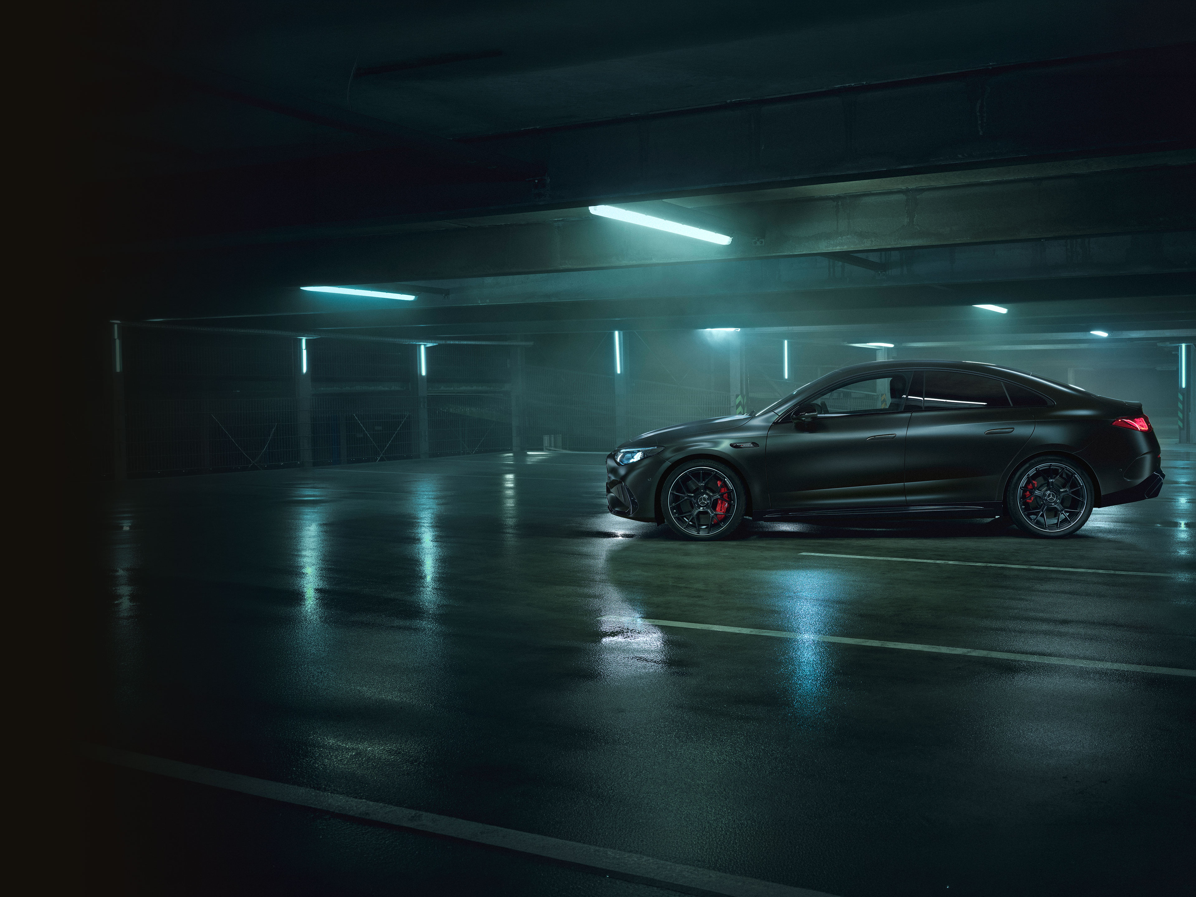 Exteriör | CLA | Mercedes-AMG Exteriören på den helt nya Mercedes-AMG CLA 45 elbilen 4MATIC+.