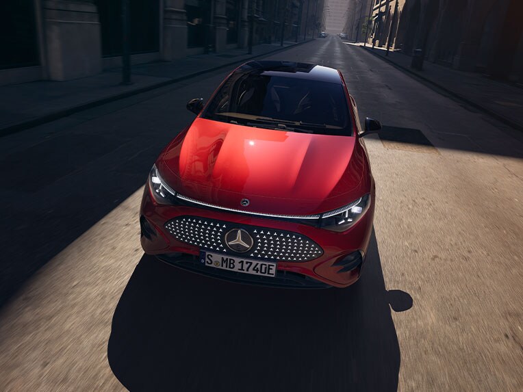 Mercedes-Benz CLA med EQ-teknik.