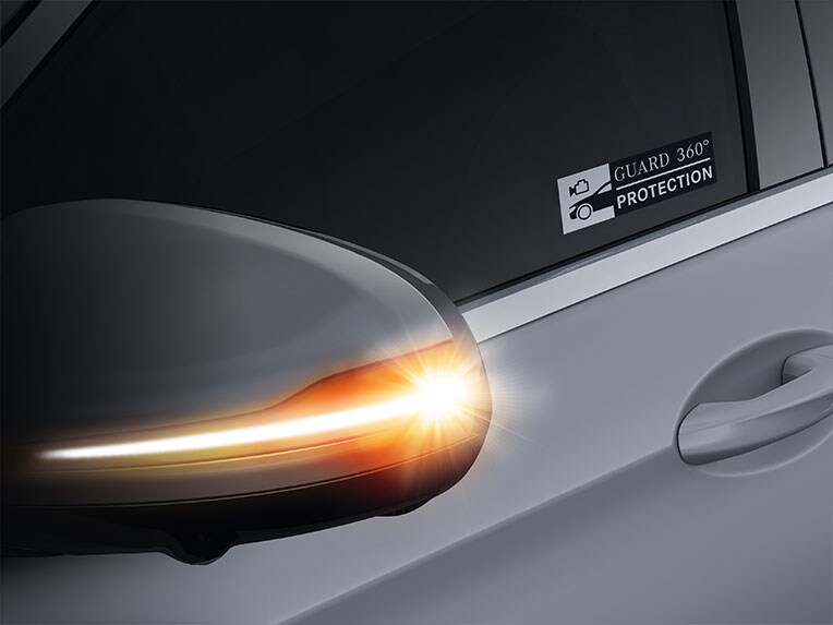 GUARD 360° Vehicle Protection Plus i helt nya CLA från Mercedes-Benz.