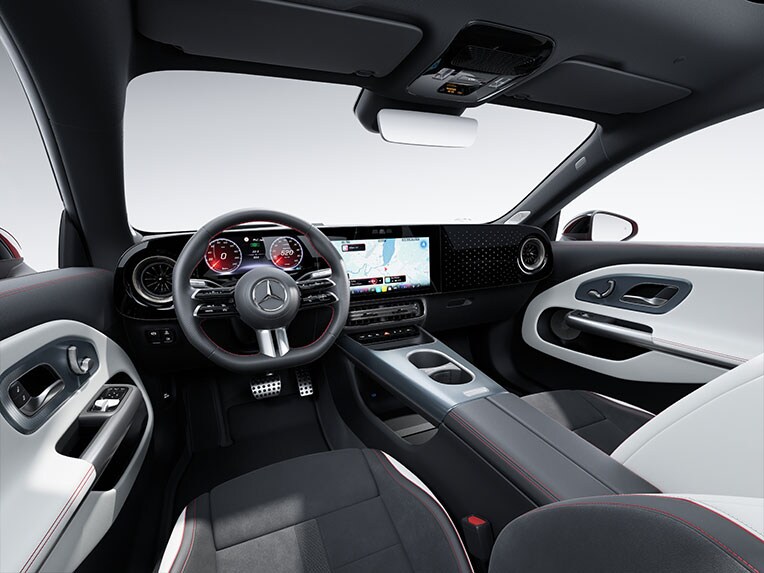 AMG Line Plus i den helelektriska CLA från Mercedes-Benz.
