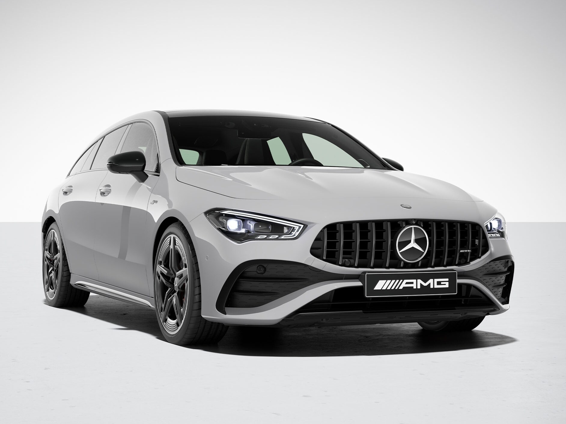 AMG designpaket Plus till Mercedes-AMG CLA Shooting Brake.