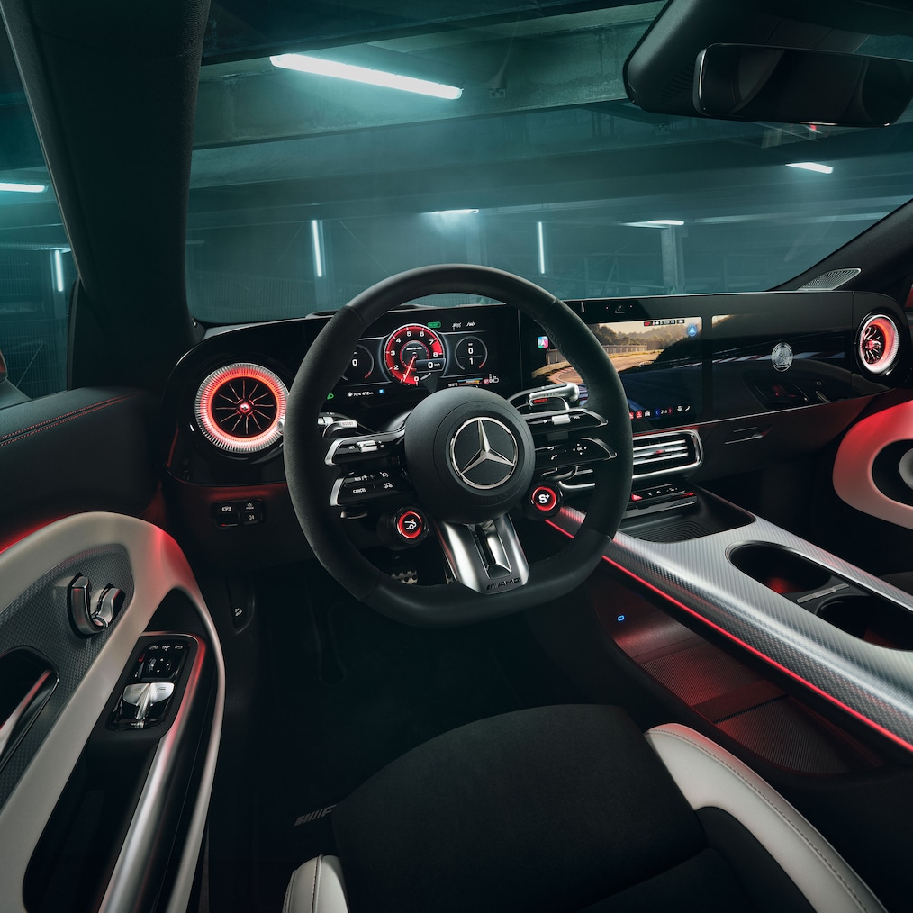 AMG Performance-ratten i helt nya eldrivna Mercedes-AMG CLA 45 4MATIC+ Shooting Brake.
