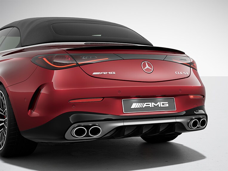 CLE Cabriolet från Mercedes-AMG med AMG kolfiberpaket exteriör II.