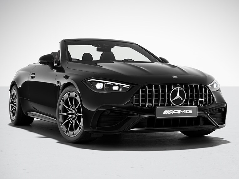 CLE Cabriolet från Mercedes-AMG med AMG Night package.