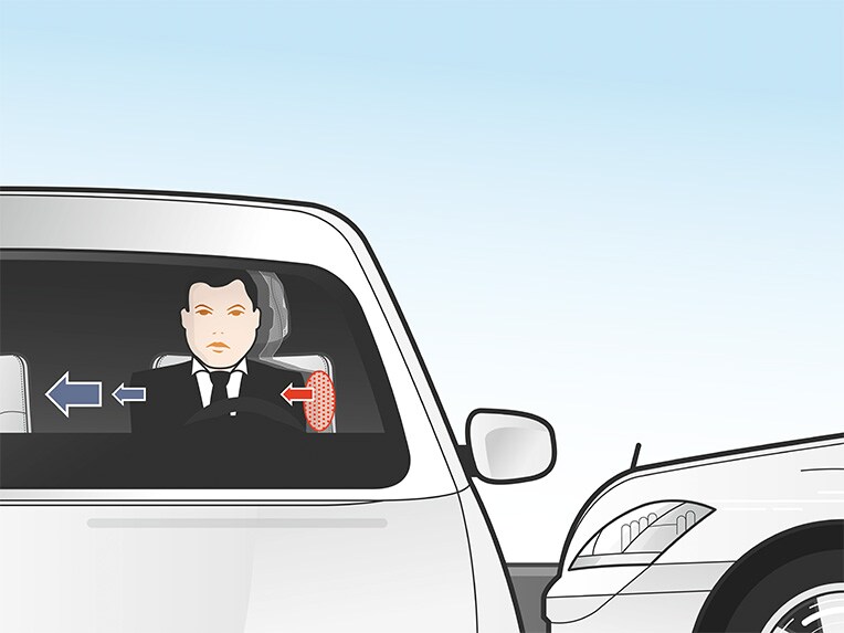 PRE-SAFE® Impuls Sida i E-Klass Sedan från Mercedes-Benz.