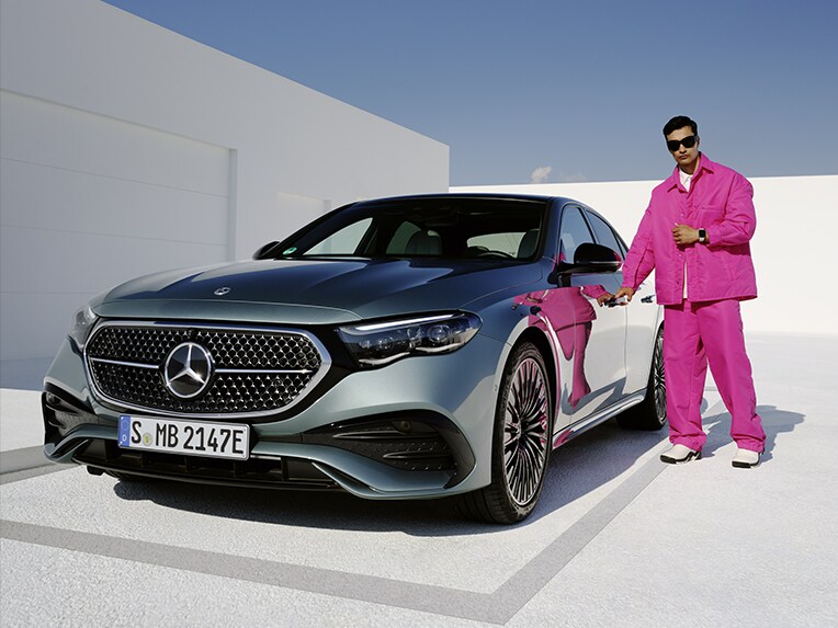 Den digitala bilnyckeln till E-Klass Sedan från Mercedes-Benz.