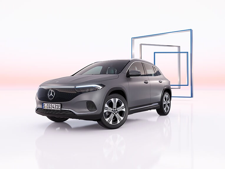 EQA med designversionen Progressive från Mercedes-Benz.