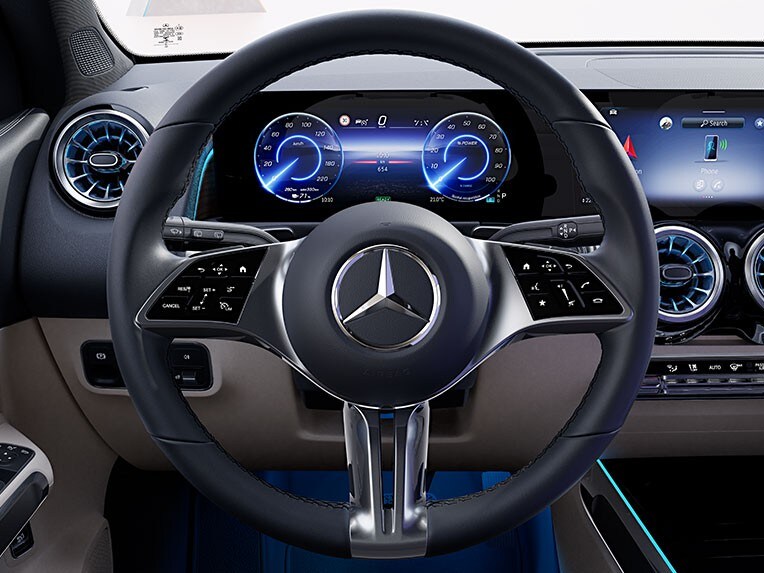 Ratten i EQB från Mercedes-Benz.