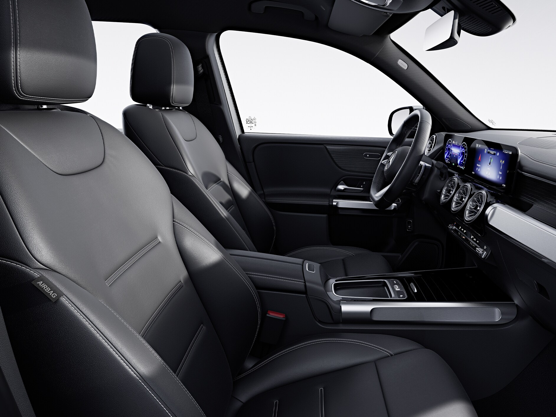 EQB från Mercedes-Benz med Advanced-paketet.