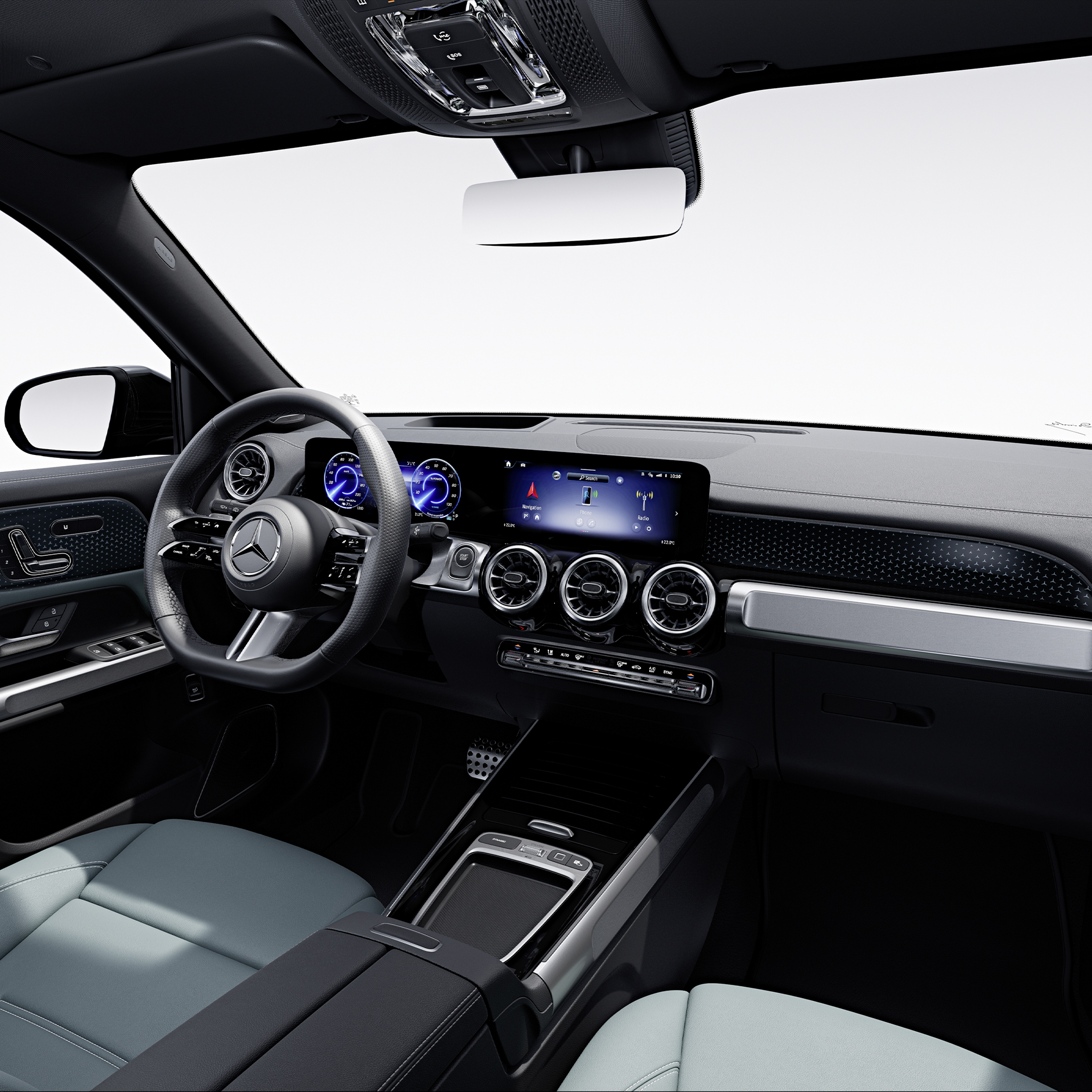 Premiumpaket | EQB | Mercedes-Benz EQB från Mercedes-Benz med Premiumpaketet.