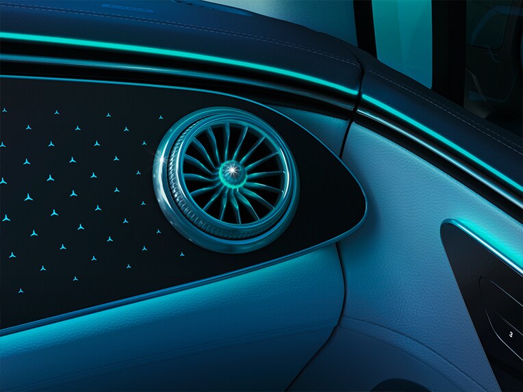 ENERGIZING AIR CONTROL Plus med HEPA-filter i EQE Suv från Mercedes-Benz.