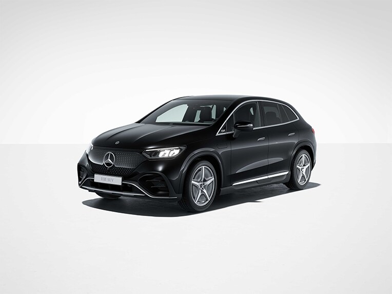 Exteriören hos EQE Suv från Mercedes-Benz med AMG Line.