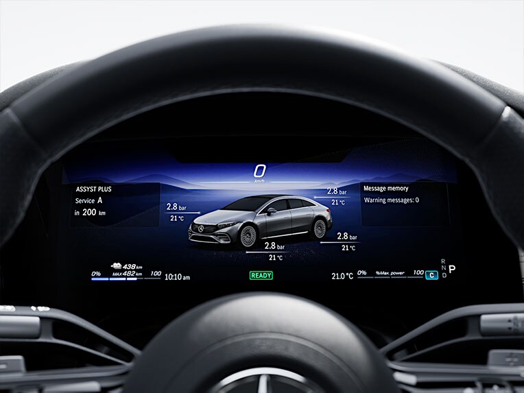 DISTRONIC PLUS-paket i EQS Sedan från Mercedes-Benz.