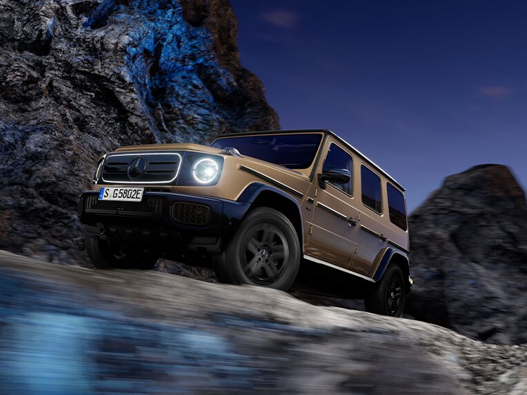 Standardleasing för helt eldrivna Mercedes-Benz G-Klass.