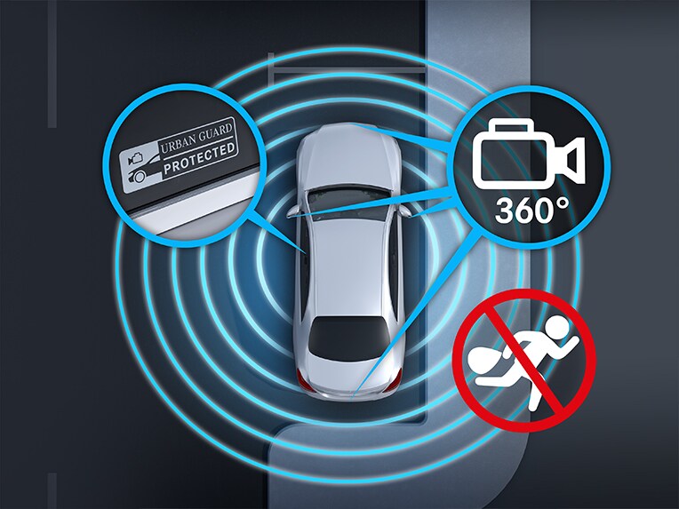 GUARD 360°-skyddspaket i G-Klass från Mercedes-Benz.