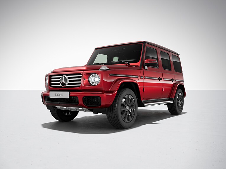 Mercedes-Benz G-Klass med EXCLUSIVE Line.