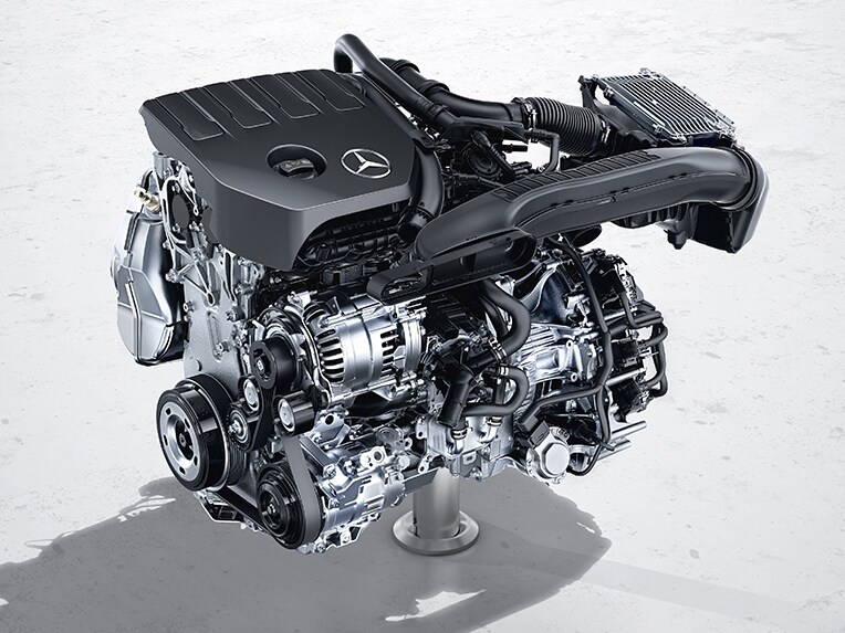48 V-systemet i Mercedes-Benz GLA.
