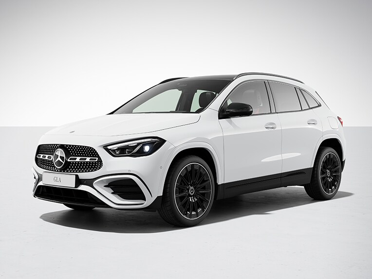 Mercedes-Benz GLA med AMG Line.