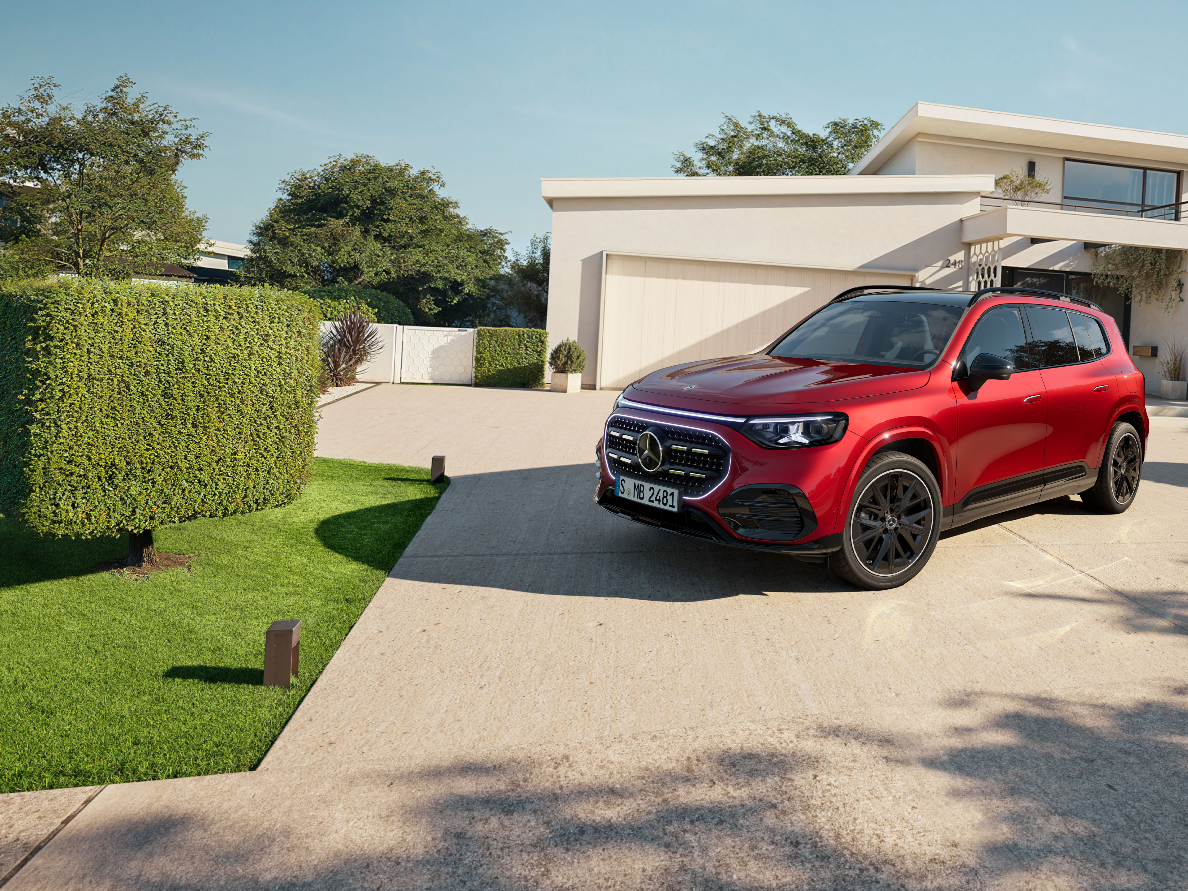 Exteriör | Helt nya GLB | Mercedes-Benz Exteriören på nya GLB från Mercedes-Benz.