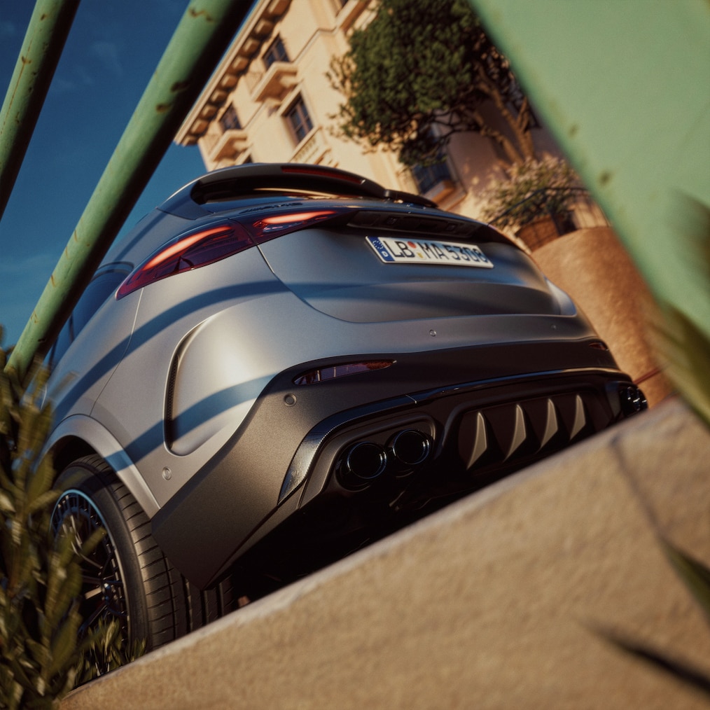 AMG DYNAMIC PLUS-paketet för nya Mercedes-AMG GLC Suv.