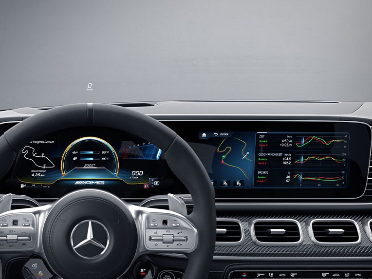 AMG TRACK PACE för Mercedes-AMG GLE Coupé.