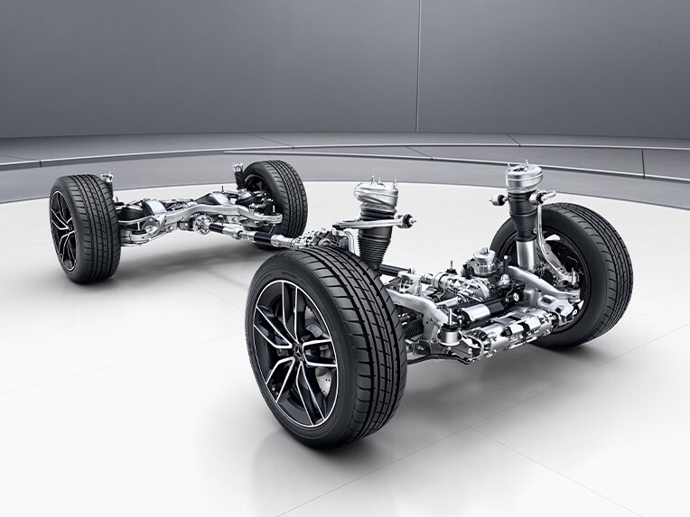 AIRMATIC-paketet i Mercedes-Benz GLE Coupé.