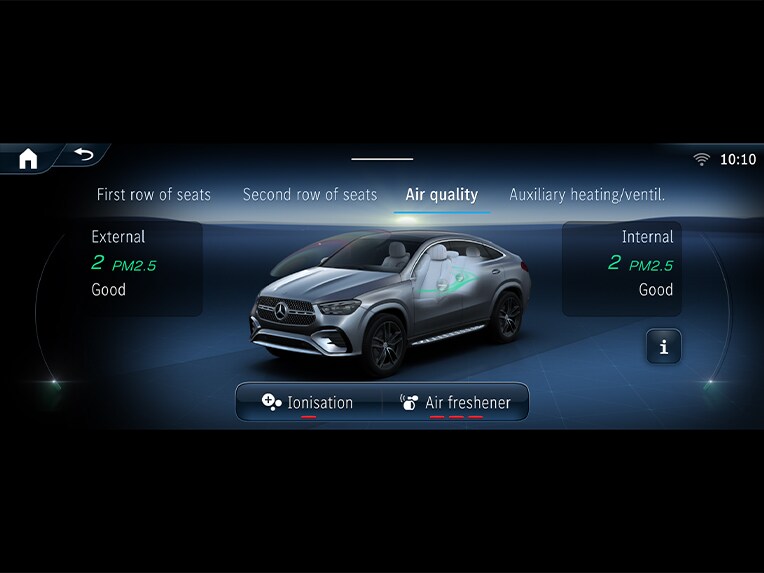 ENERGIZING AIR CONTROL i Mercedes-Benz GLE Coupé.