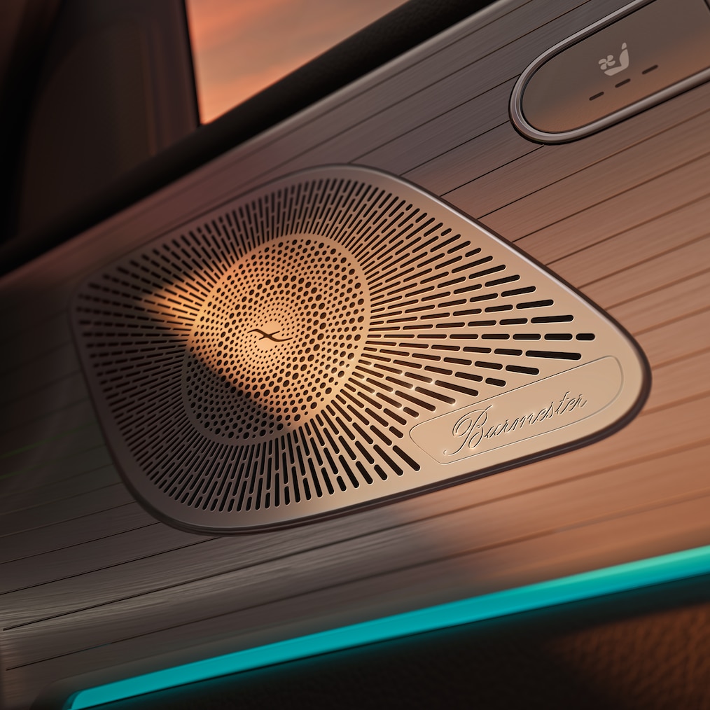 Tillvalet Burmester® 3D surround sound-system i Mercedes-Benz GLE Coupé.