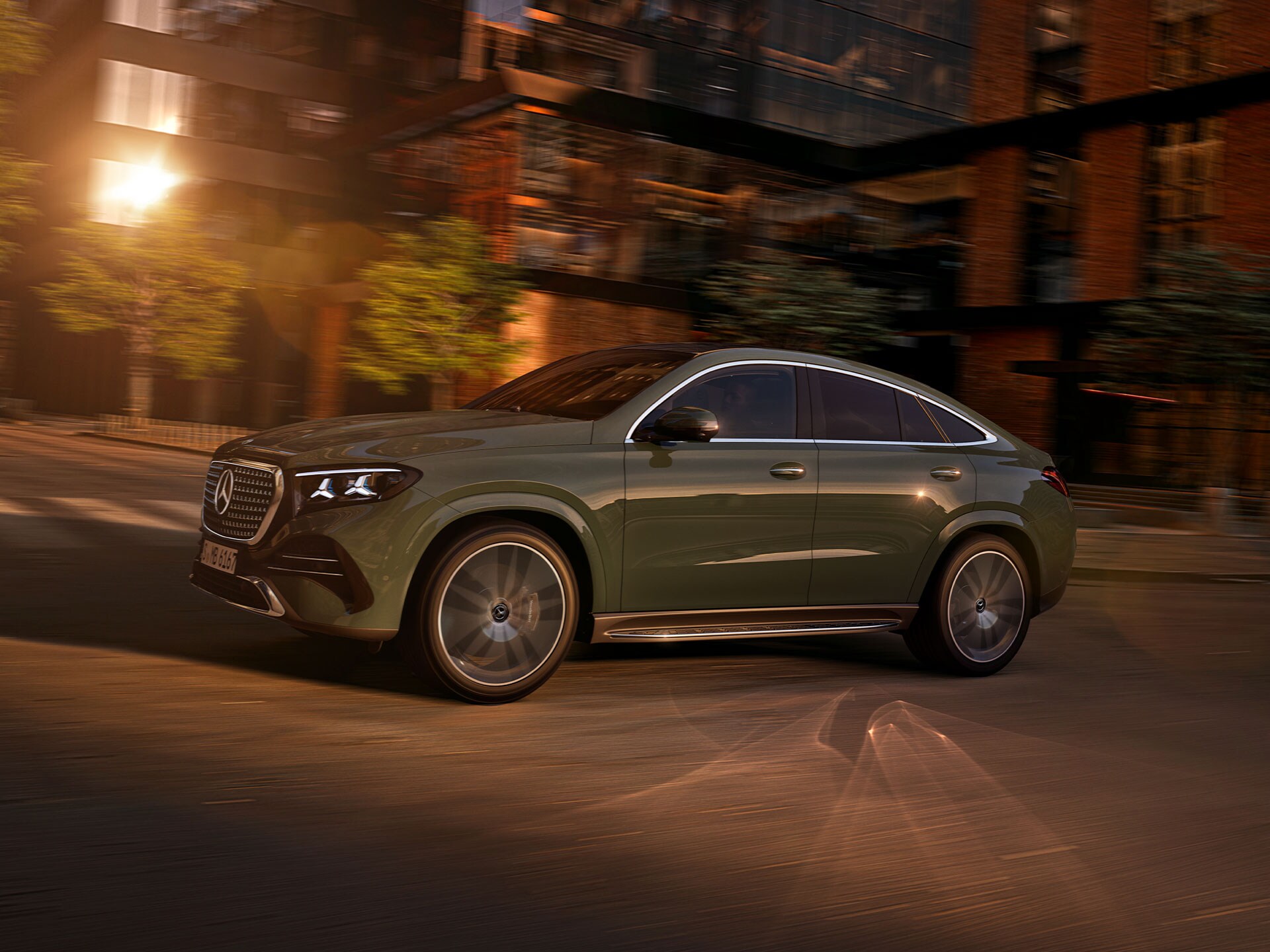 Nya GLE Coupé från Mercedes-Benz.