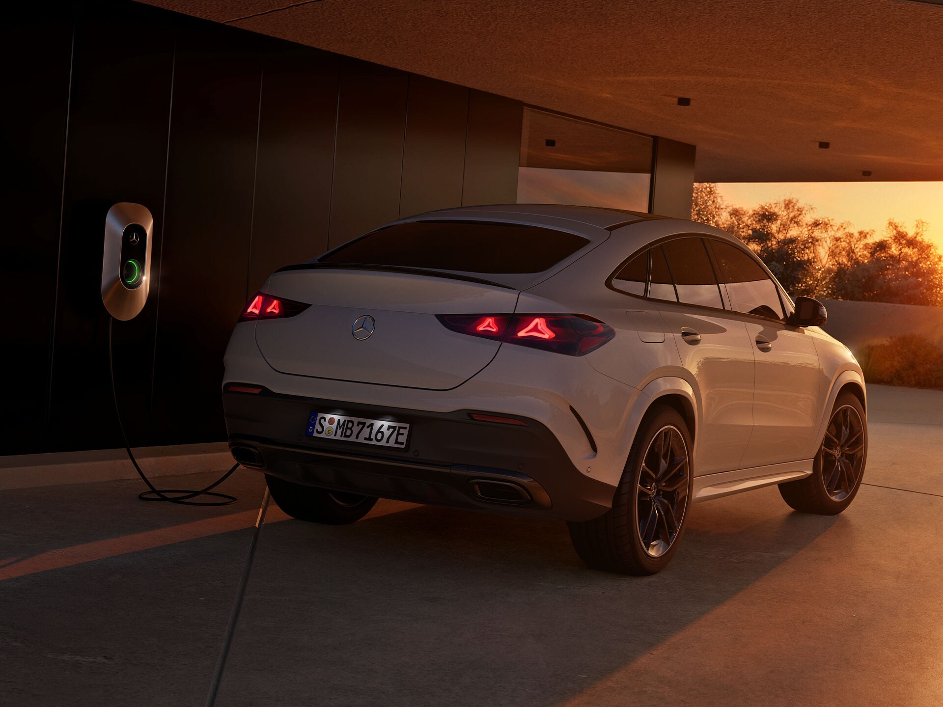 GLE Coupé från Mercedes-Benz som laddhybrid.