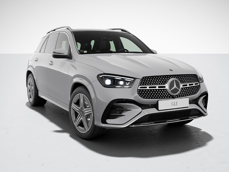 Exteriören hos Mercedes-Benz GLE med AMG Line.
