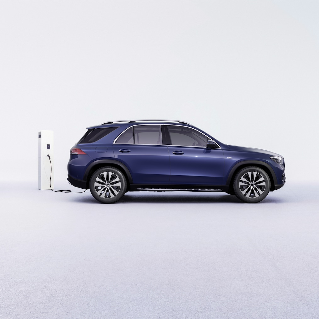 GLE 350 de 4MATIC med EQ-hybridteknik från Mercedes-Benz.