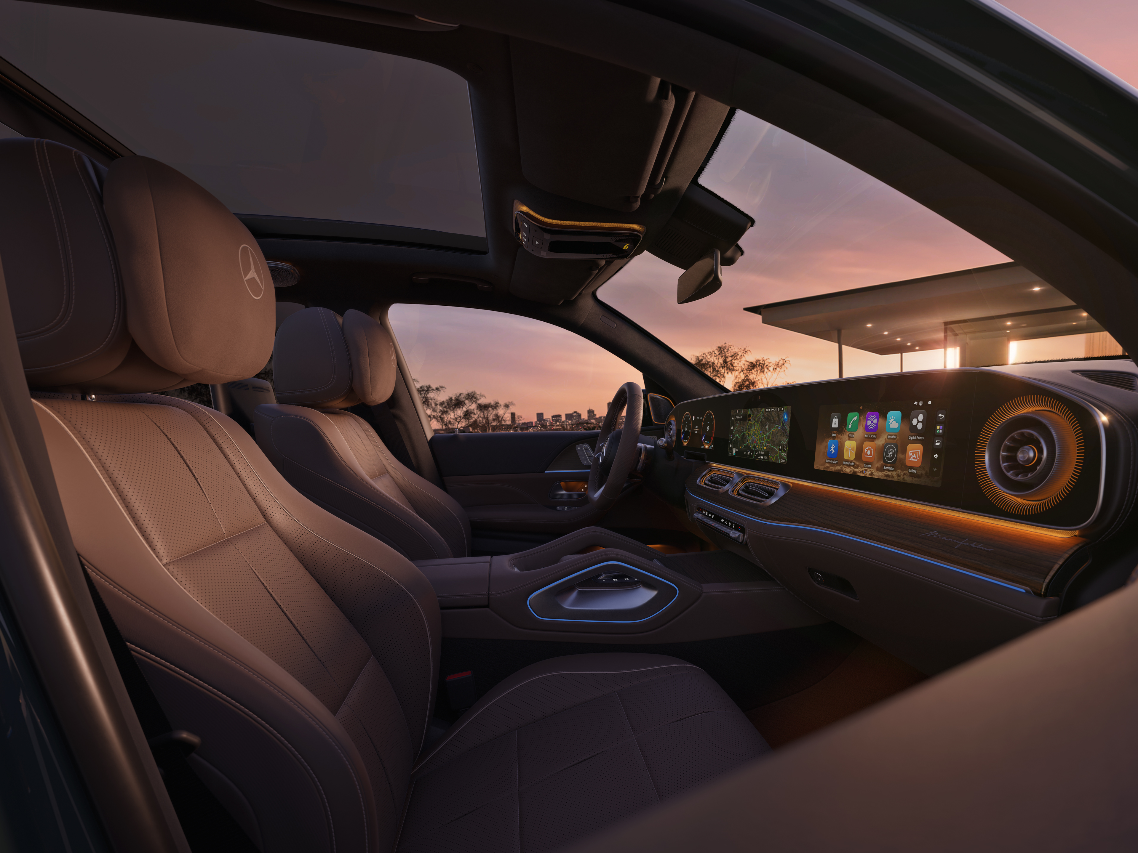 Interiör | Nya GLS | Mercedes-Benz Interiören i nya GLS från Mercedes-Benz.