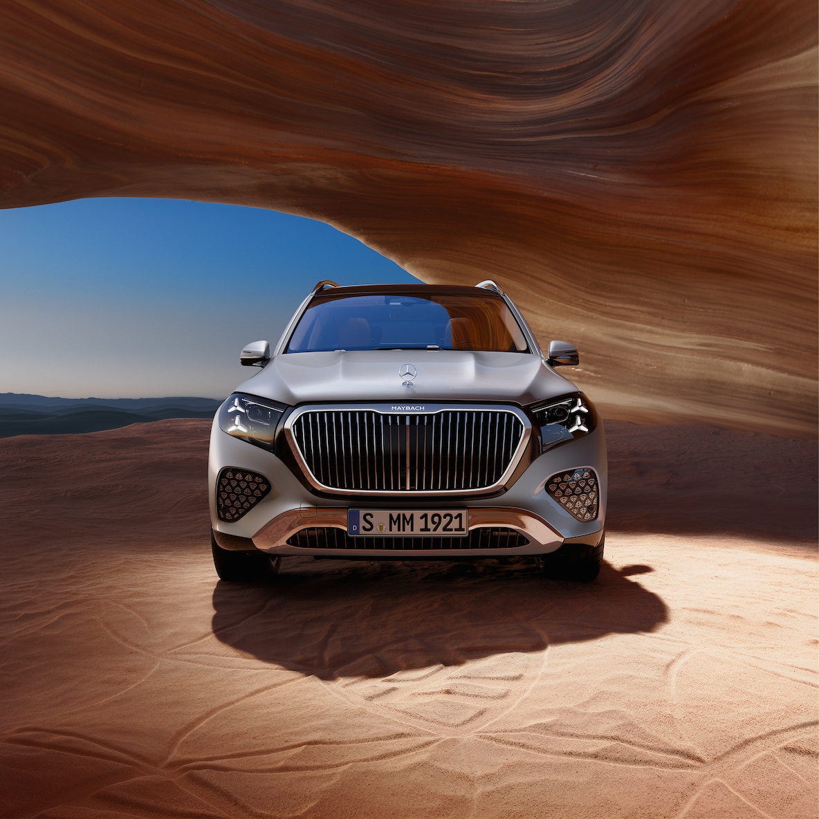 Nya Mercedes-Maybachs ikoniska exteriördesign