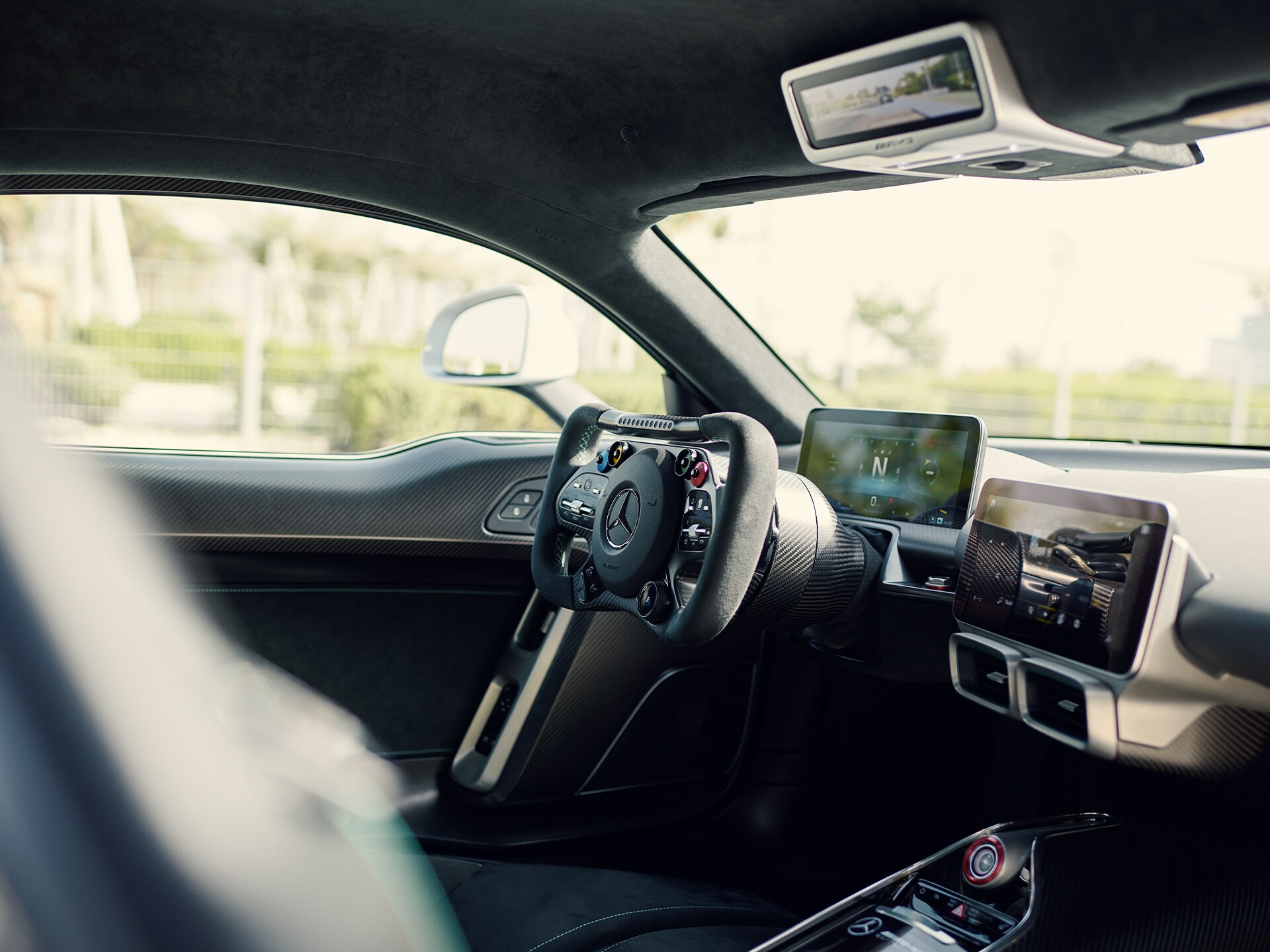 Interiören i ONE från Mercedes-AMG.