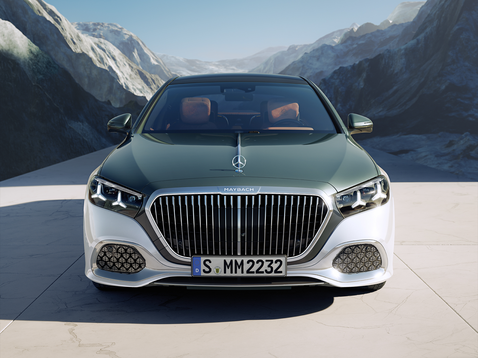 S-Klass Sedan | Märket | Mercedes-Maybach Mercedes-Maybach S-Klass sedd från sidan.